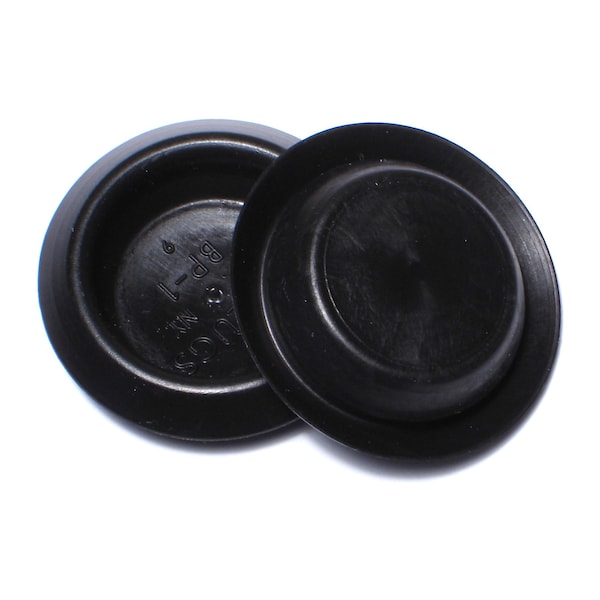 Midwest Fastener 1" Black Plastic Round Head Sheet Metal Plugs 5PK 75925 - main